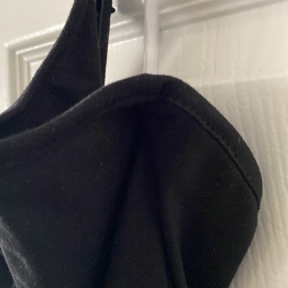Cute black adjustable, spaghetti strap dress skort that has pockets 1X - Picture 8 of 9